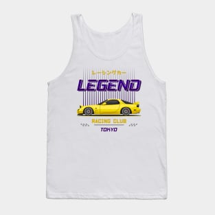 Midnight Racer Yellow FD3S RX7 JDM Tank Top